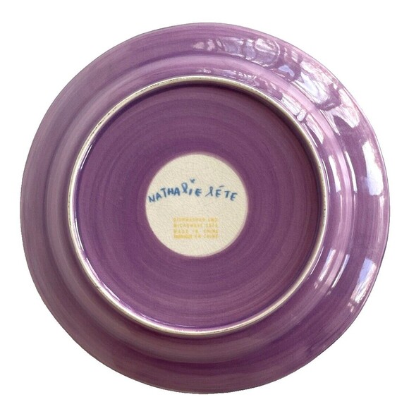 New Nathalie Lete Francophile Collection Anthropology Eiffel Tower Dinner Plate - Picture 2 of 9